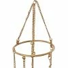 Litton Lane 40 in. Gold Metal Eclectic Windchime -Litton Lane Sales Store litton lane wind chimes 042113 44 1000