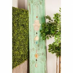 Litton Lane 32 in. Brown Wood Eclectic Style Windchime 21 Litton Lane 32 in. Brown Wood Eclectic Style Windchime -Litton Lane Sales Store litton lane wind chimes 042119 31 1000