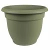 Bloem Ariana 8.75 in. Living Green Plastic Self-Watering Planter