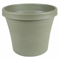 Bloem Terra 4 in. Living Green Plastic Planter