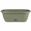 Bloem Lucca 19 in. Living Green Plastic Self-Watering Window Box with Saucer -Litton Lane Sales Store living green bloem window boxes lwb1842 64 1000