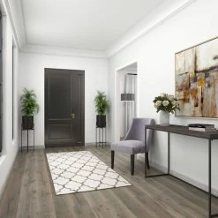 Litton Lane 36 in. H x 12 in. W Black Metal Modern Planter 19 Litton Lane 36 in. H x 12 in. W Black Metal Modern Planter -Litton Lane Sales Store matte black litton lane plant pots 74805 fa 1000