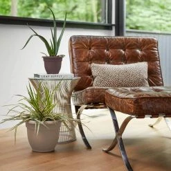 Bloem Ariana Self Watering Resin Planter 20 in. Pebble Stone Beige -Litton Lane Sales Store pebble stone beige bloem plant pots ap2083 a0 1000