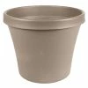 Bloem Terra 20 in. Pebble Stone Plastic Planter -Litton Lane Sales Store pebble stone bloem plant pots tr2083 64 1000