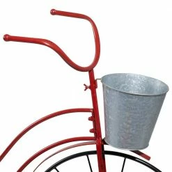 Litton Lane 38 in. Red Round Metal Bicycle Plantstand with 2-Tiers 14 Litton Lane 38 in. Red Round Metal Bicycle Plantstand with 2-Tiers -Litton Lane Sales Store red litton lane plant stands 36762 a0 1000