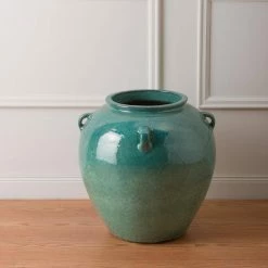 Litton Lane Sales Store -Litton Lane Sales Store teal emissary urn planters cy05577tl 31 1000