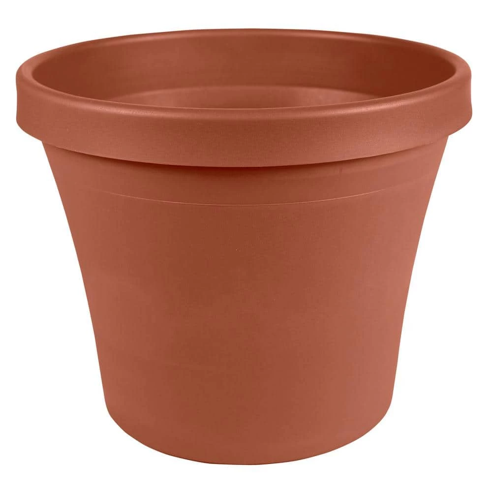 Bloem Terra 4 in. Terra Cotta Plastic Planter 3 Bloem Terra 4 in. Terra Cotta Plastic Planter