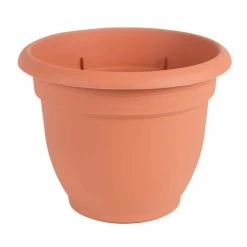 Bloem Ariana 21.5 in. Terra Cotta Plastic Self-Watering Planter