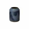 Emissary 18.5 in. Verdi Blue Glazed Ceramic Cylinder Jar -Litton Lane Sales Store verdi blue emissary plant pots 40514vb 64 1000