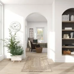 Litton Lane 15 in. x 21 in. White Fiber Clay Contemporary Planter (Set of 2) 18 Litton Lane 15 in. x 21 in. White Fiber Clay Contemporary Planter (Set of 2) -Litton Lane Sales Store white litton lane plant pots 46465 76 1000